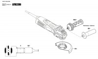 Bosch 3 601 GC4 000 Gwx 17-125 S Angle Grinder 230 V / Eu Spare Parts